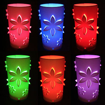 Flower Colour Changing LED Battery Operated Light, 3 of 7