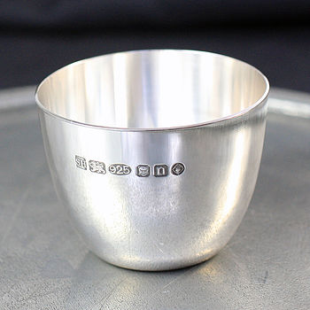 Solid Sterling Silver Egg Cup, 3 of 9