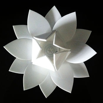 Lotus Flower Colour Changing LED Battery Operated Light, 6 of 8