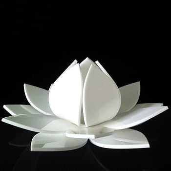 Lotus Flower Colour Changing LED Battery Operated Light, 4 of 8