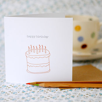 Personalised 'Happy Birthday' Card, 2 of 7