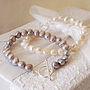 Freshwater Pearl And Sterling Silver Bracelet, thumbnail 1 of 7