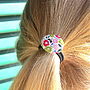 Set Of Two Handmade Fabric Hair Bands, thumbnail 1 of 6