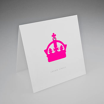 Neon Crown Card, 5 of 6