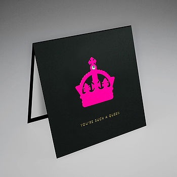 Neon Crown Card, 2 of 6