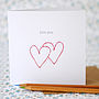 Personalised 'Love You' Card, thumbnail 2 of 4