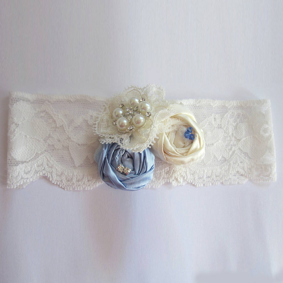 Emily May Lace Bridal Garter, 1 of 8