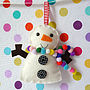 Snowman Decoration Mini Kit, thumbnail 2 of 4