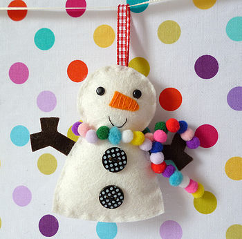 Snowman Decoration Mini Kit, 2 of 4