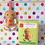 Gingerbread Man Decoration Mini Kit, thumbnail 1 of 4