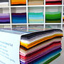 Rainbow Pack Of Wool Mix Felt, thumbnail 4 of 6