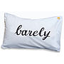 Just Married Personalised Pillowcase Set For Newlyweds, thumbnail 5 of 5