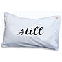 Just Married Personalised Pillowcase Set For Newlyweds, thumbnail 4 of 5