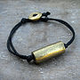 Personalised Recycled Brass Bracelet, thumbnail 1 of 6