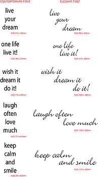 Wall Quotes Wall Art Stickers, 3 of 5