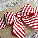 christmas diagonal stripe grosgrain ribbon by the ribbon reel ...