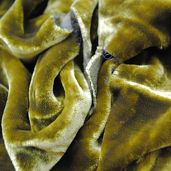 Silk Velvet Covered Cuff Links, 6 of 7