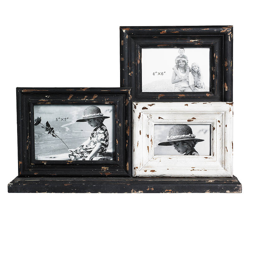 Wooden Free Standing Photo Frames By Nordal By Bell & Blue