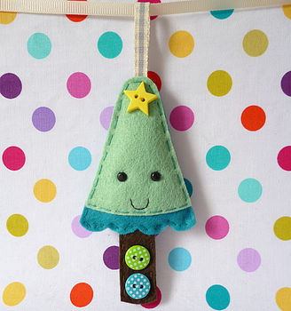 Christmas Tree Decoration Mini Sewing Kit, 3 of 3