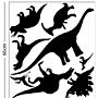 Pack Of Dinosaurs Vinyl Wall Stickers, thumbnail 3 of 5