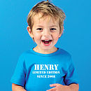 childrens personalised rugby shirts