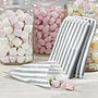 Pack Of 25 Striped Candy Bags, thumbnail 1 of 1