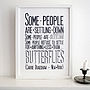 'Personalised Quote' Print, thumbnail 1 of 7