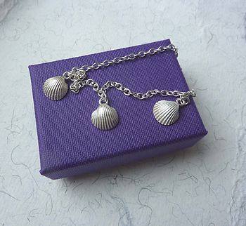 Silver Shell Bracelet, 2 of 3
