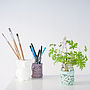Organic Cotton Lace Vase And Candle Holder, thumbnail 8 of 12