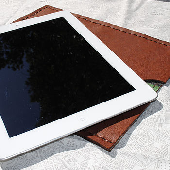 Handmade Leather Case For iPad, 5 of 10