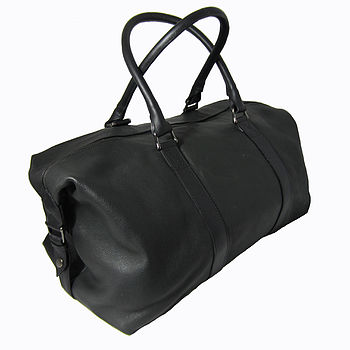 Anthony Handmade Leather Weekend Holdall, 8 of 12