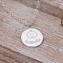 Personalised Silver New Mum Necklace, thumbnail 3 of 8
