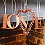 Hanging Rusty Vintaged Letter, thumbnail 1 of 10