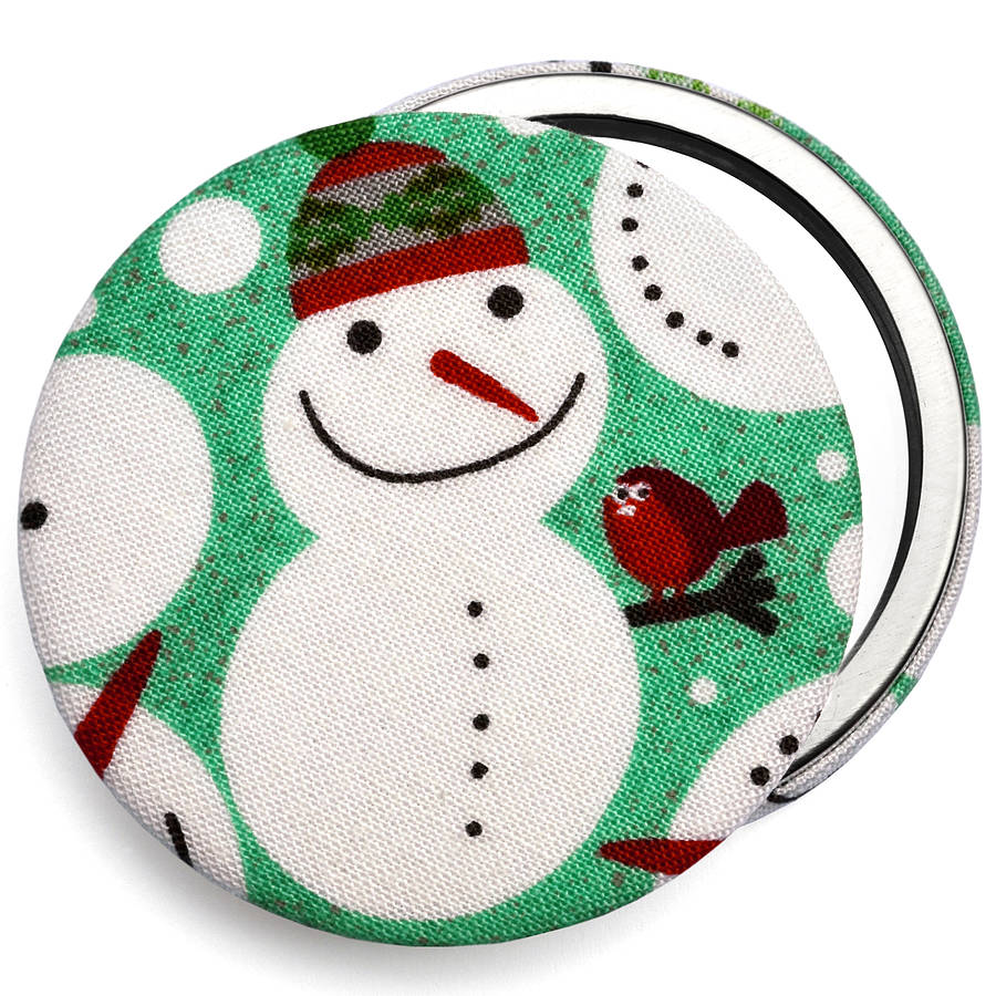 ''Christmas Snowman'' Christmas Mirror By Jenny Arnott Cards & Gifts ...