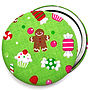 ''Gingerbread'' Christmas Stocking Filler Mirror, thumbnail 2 of 4