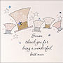 Personalised Wedding Thank You Card, thumbnail 2 of 6
