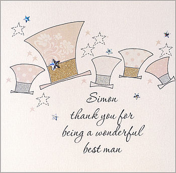 Personalised Wedding Thank You Card, 2 of 6