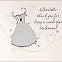 Personalised Wedding Thank You Card, thumbnail 3 of 6