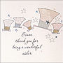 Personalised Wedding Thank You Card, thumbnail 4 of 6