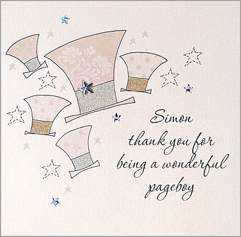 Personalised Wedding Thank You Card, 6 of 6
