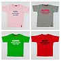 Child's Personalised 'Limited Edition' T Shirt, thumbnail 5 of 10