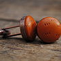 Textured Leather Cufflinks, thumbnail 7 of 9