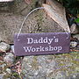 Engraved 'Daddy's Shed' Sign, thumbnail 5 of 5