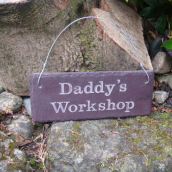 Engraved 'Daddy's Shed' Sign, 5 of 5