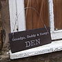 Personalised Engraved Slate Shed Sign, thumbnail 5 of 9