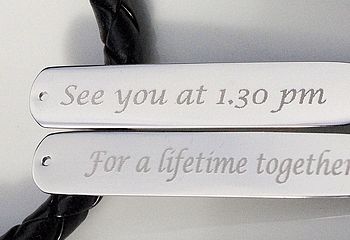 Personalised Message Collar Stiffeners, 11 of 12