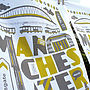 Manchester Typographic Tea Towel, thumbnail 2 of 2