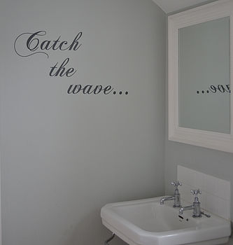 'Catch The Wave' Wall Sticker, 2 of 4