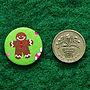 ''Gingerbread'' Christmas Badges, thumbnail 3 of 3