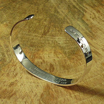 Handmade Men's Solid Silver Bracelet, 12 of 12